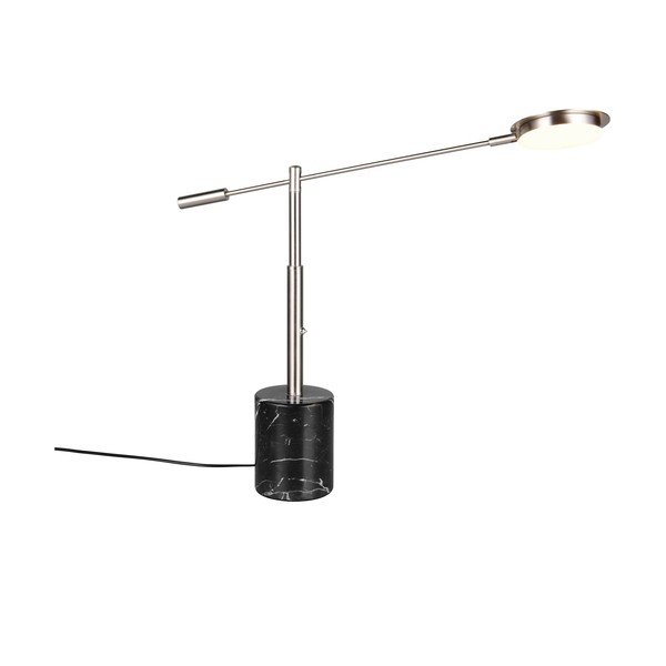 Must/hõbedane LED-lauavalgusti (kõrgus 65 cm) Fiore - Trio Select-image-4