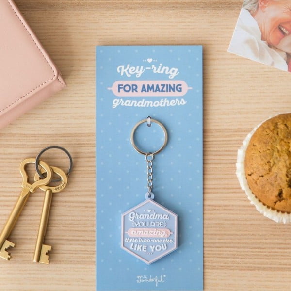 Přívěsek na klíče Mr. Wonderful Grandma-image-1