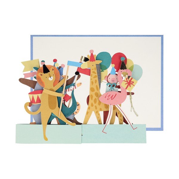 Tervituskaardid Animal Parade – Meri Meri-image-3