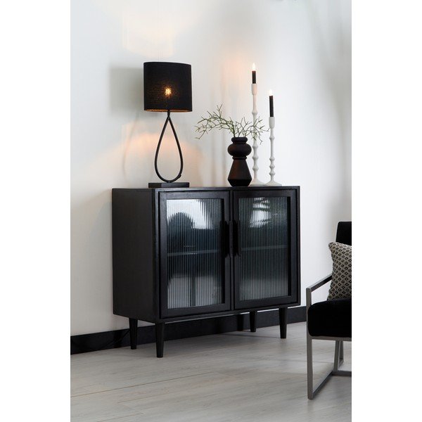 Matt must metallist lauavalgusti alus 51 cm Tamsu - Light & Living-image-1