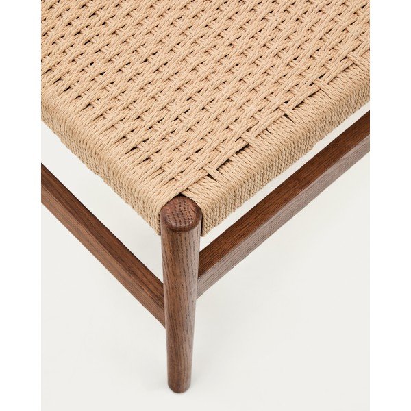 Pruun-puiduvärvi pink Zaide - Kave Home-image-4