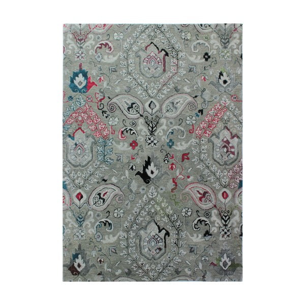 Šedý ručně tkaný koberec Flair Rugs Persian Fusion, 160 x 230 cm