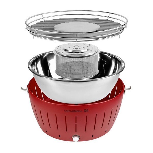 Punane suitsuta grill XL - LotusGrill-image-3