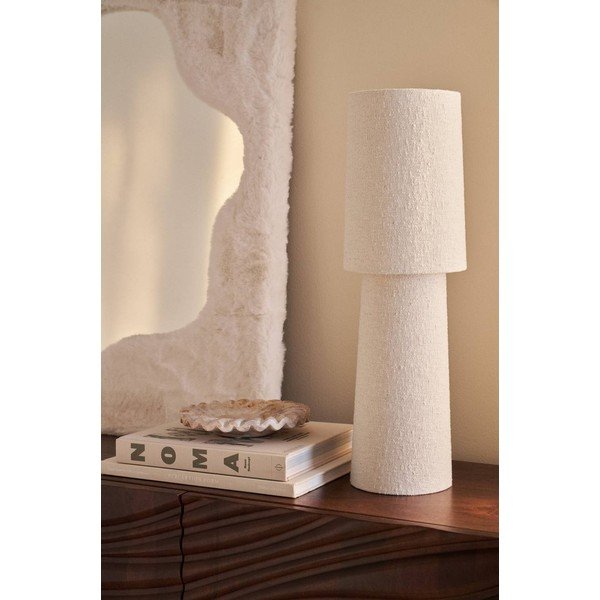 Valge bouclé laualamp (kõrgus 58 cm) Philo - Ellos Home-image-2