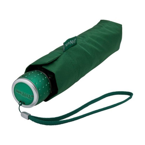 Větruodolný zelený skládací deštník Ambiance Mini-Max, ⌀ 100 cm-image-2