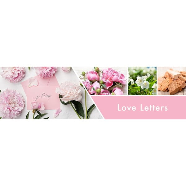 Lõhnaküünal karbis , 35 tundi põlemisaega Love Letters - Goose Creek-image-1