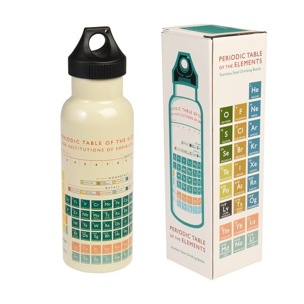 Roostevabast terasest reisipudel Periodic Table - Rex London-image-3