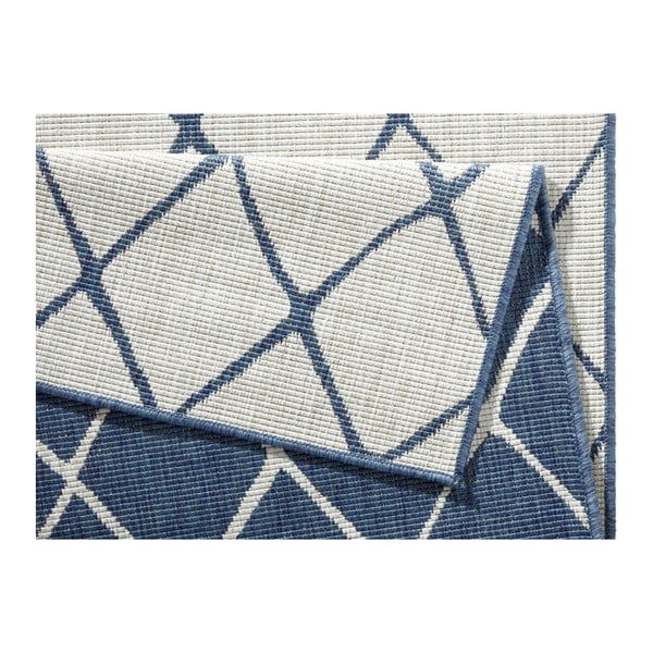 Sinine ja kreemikas õuevaip , 120 x 170 cm Malaga - NORTHRUGS-image-4