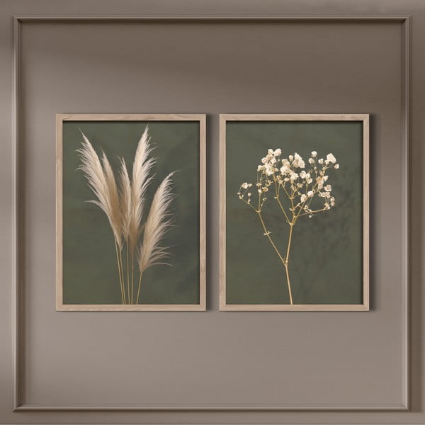 Maalid 2tk komplektis 30x40 cm Boho – Styler-image-2