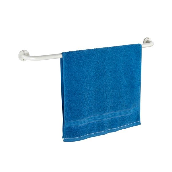 Valge seinale paigaldatav rätikuhoidja Basic, 80 cm - Wenko-image-3