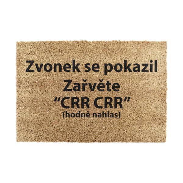 Kookoskiududest matt Crr!, 40x60cm Crr Crr - Artsy Doormats