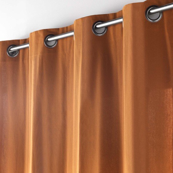 Pruun kardin 135x180 cm Twily - douceur d'intérieur-image-1