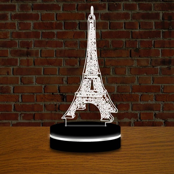 Světlo s 3D efektem Eiffelovka
