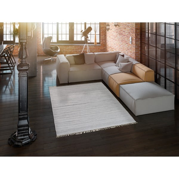 Helehall õuevaip taaskasutatud plastist Liso, 140 x 200 cm - Universal-image-1