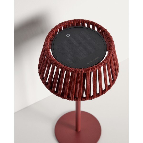 LED-laua-/kaasaskantav päikeseenergial töötav õuevalgusti (kõrgus 30 cm) Aldet - Kave Home-image-4