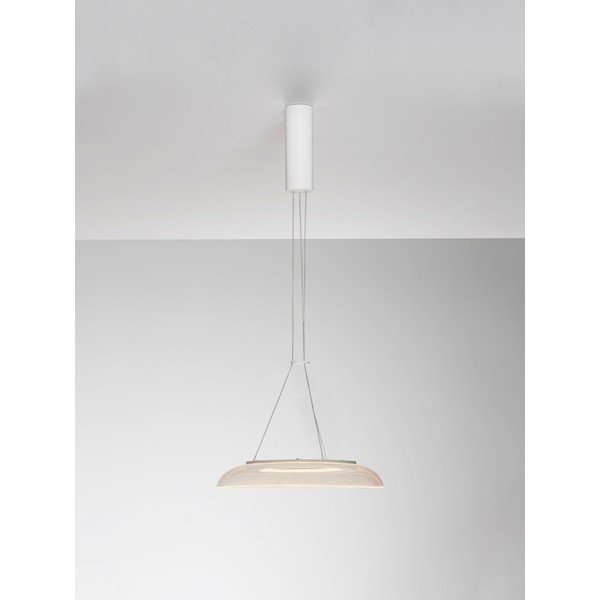Mattvalge alumiiniumist LED-rippvalgusti akrüülklaasist varjuga, ø 40 cm Mantle - Nova Luce-image-3
