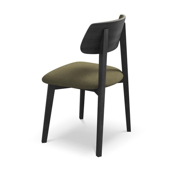 Roheline täispuidust söögitool Niu - Makamii-image-3