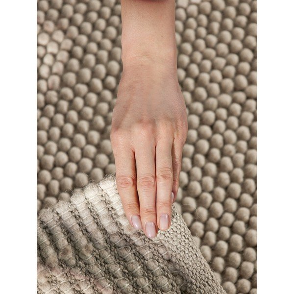 Beež käsitsi kootud villane vaip 120x170 cm Richmond Diana - Ted Baker-image-3