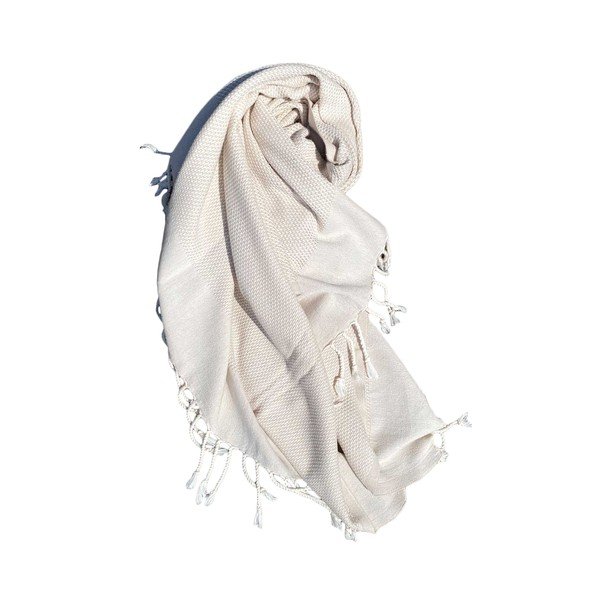 Beež puuvillane rannatekk 90x175 cm Retro - Foutastic-image-4