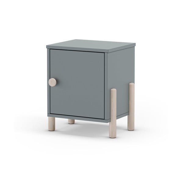 Hallikasroheline männipuidust laste öökapp Enola – Marckeric-image-3