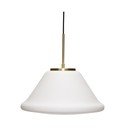 Valge hämardatav ripplamp ø 40 cm Muse - Hübsch