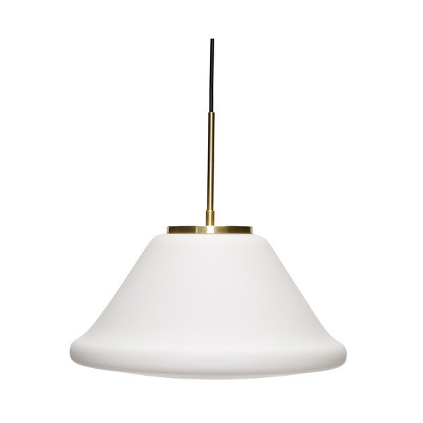 Valge hämardatav ripplamp ø 40 cm Muse - Hübsch