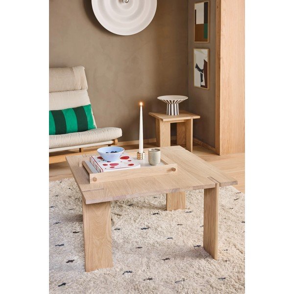 Mustvalge/beež kivikauss ø 30 cm Toppu - OYOY Living Design-image-2