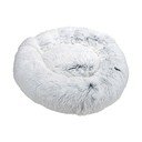 Valge koeravoodi ø 95 cm Fluffy Heather - Love Story