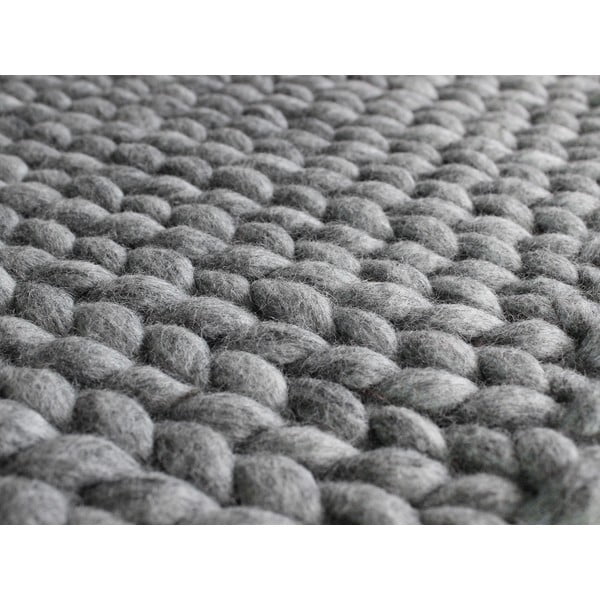 Terashall punutud villane vaip , 170 x 240 cm Braided Rugs - Wooldot-image-2