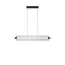 Mattmust klaasist hämardatav LED-rippvalgusti Emery - Nova Luce