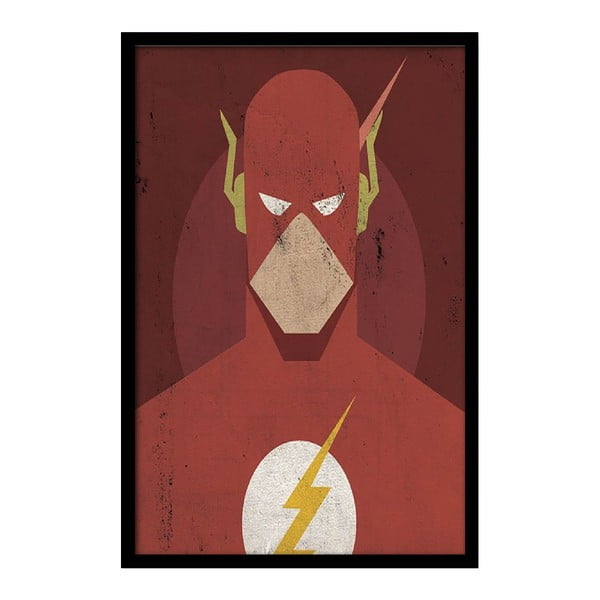 Plakát Red Flash, 35x30 cm