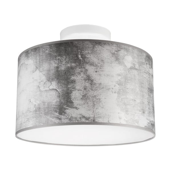 Hall laevalgusti tekstiilist varjuga ø 35 cm Print - LAMKUR