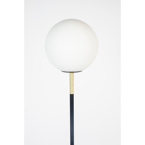 Must-valge põrandavalgusti klaasist varjuga (kõrgus 145 cm) Orion - Zuiver-image-4