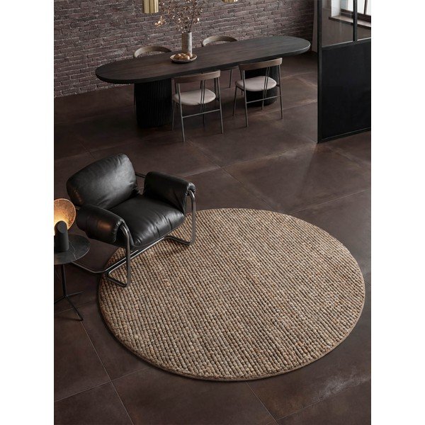 Ümmargune vaip naturaalses värvitoonis ø 160 cm Wilma - Villeroy&Boch-image-1