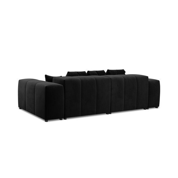 Must sametne diivan 320 cm Rome Velvet - Cosmopolitan Design-image-3
