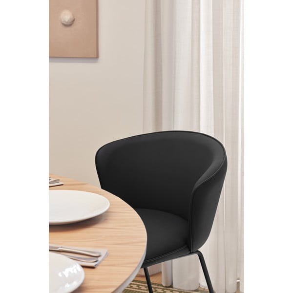 Mustad söögitoolid 2-st komplektis Add - Teulat-image-1