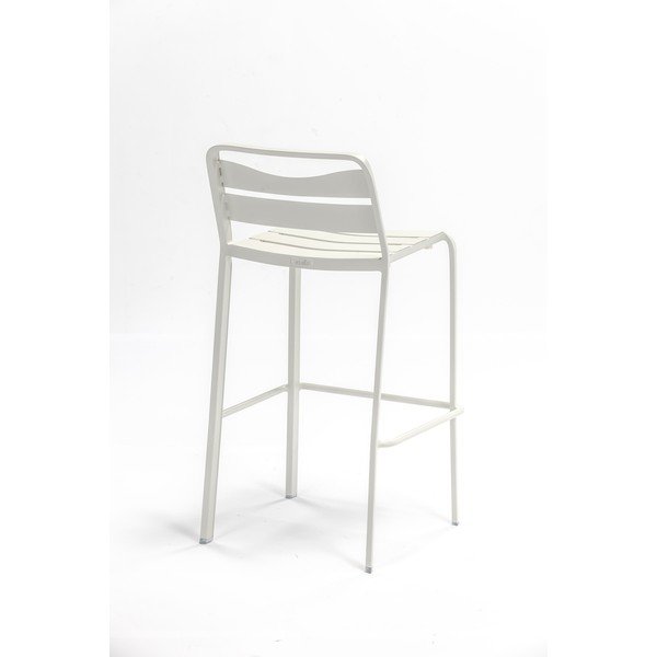 Valged metallist aia baaritoolid 2tk komplektis Spring – Ezeis-image-1