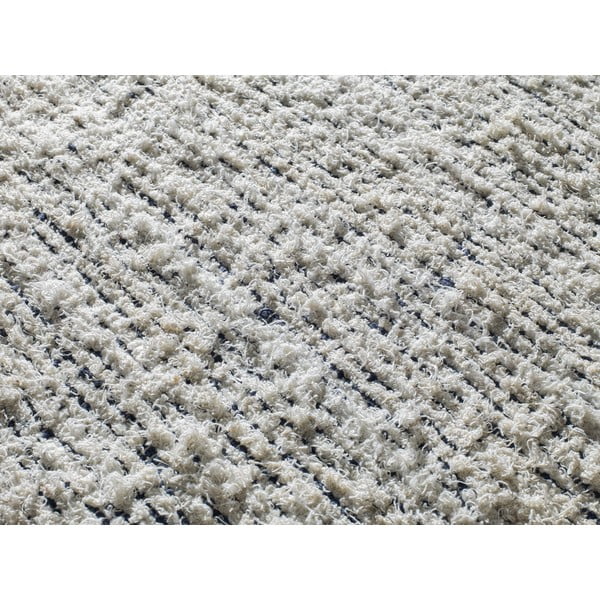 Kreemikas käsitsi kootud puuvillane vaip 60x110 cm Reimagine - Universal-image-3