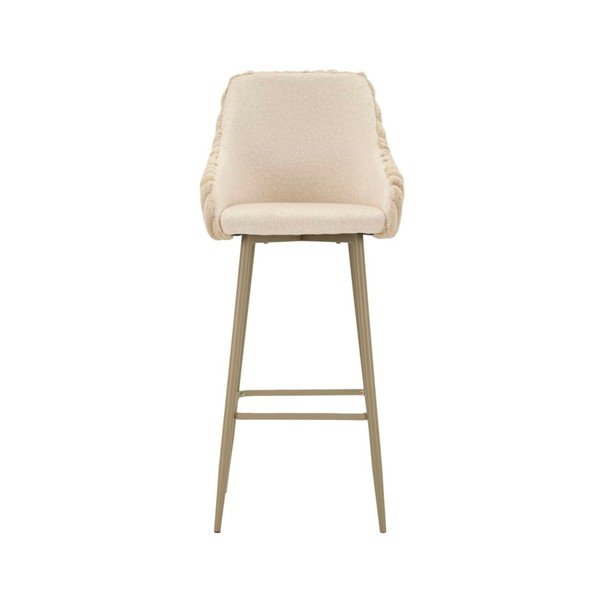 Kreemid polsterdatud baaritoolid 2tk komplektis (istme kõrgus 78 cm) Alaska - Mauro Ferretti-image-2