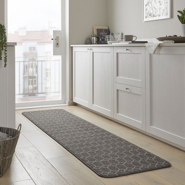 Tumehall pestav koridorivaip 57x230 cm Argyll - Flair Rugs-image-1