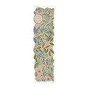 Roheline käsitsi kootud villane koridorivaip 60x230 cm Bryony Shaped Floral - Flair Rugs
