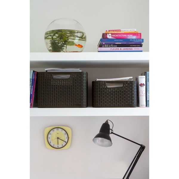 Pruun kaanega hoiukast , 30 l Style - Curver-image-2