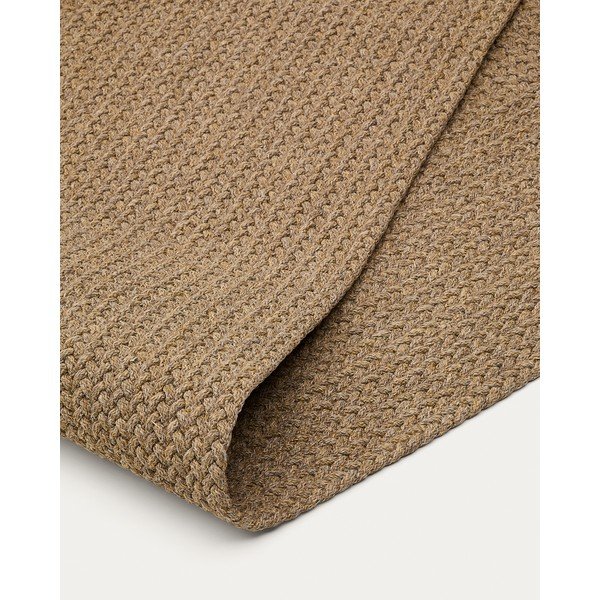 Beež taaskasutatud kiududest sise- ja välisvaip 160x230 cm Despas - Kave Home-image-3