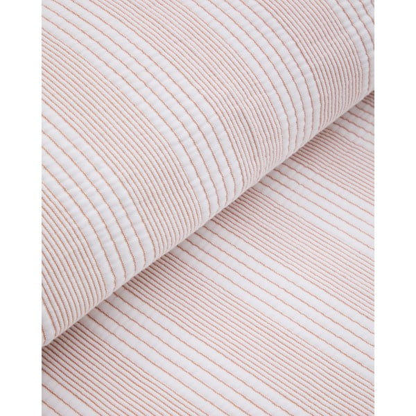 Punane-valge puuvillane tepitud voodikate 240x260 cm Macie - Kave Home-image-2