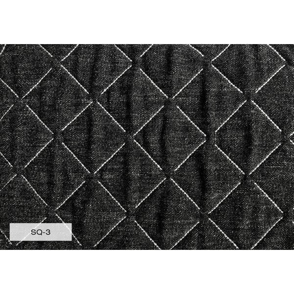 Must polsterdatud kaheinimesevoodi koos voodipõhja ja panipaigaga 160x200 cm Sleepy Luna - Miuform-image-4