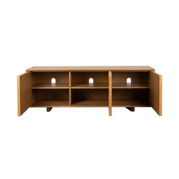 Saarepuidust TV-alus 160x54x42 cm Raster - Zuiver-image-2