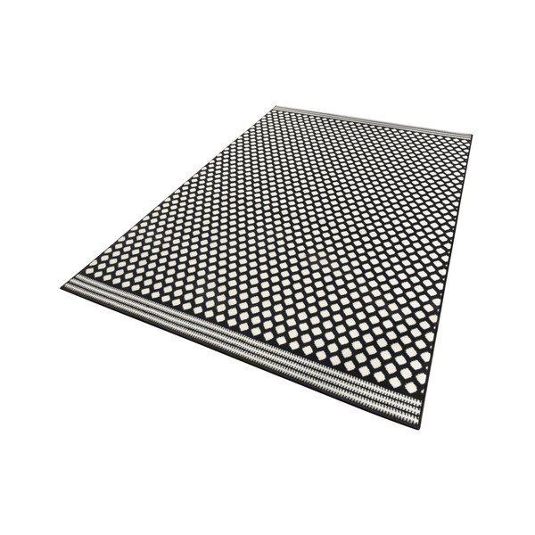 Must-valge vaip , 70 x 140 cm Spot - Zala Living-image-1