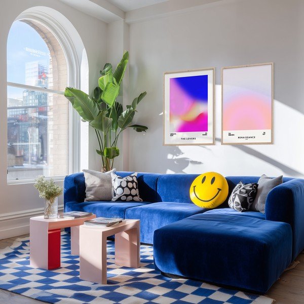 Trükitud pilt raamiga 50x70 cm Love Flow - Styler-image-2