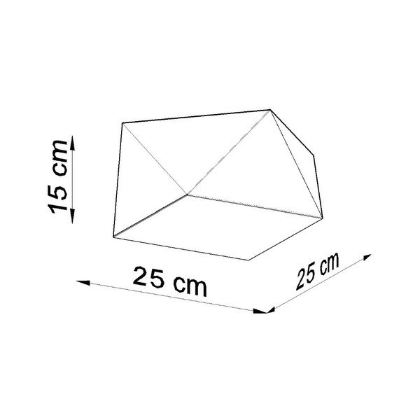 Valge laevalgusti 25x25 cm Koma - Sollux-image-4