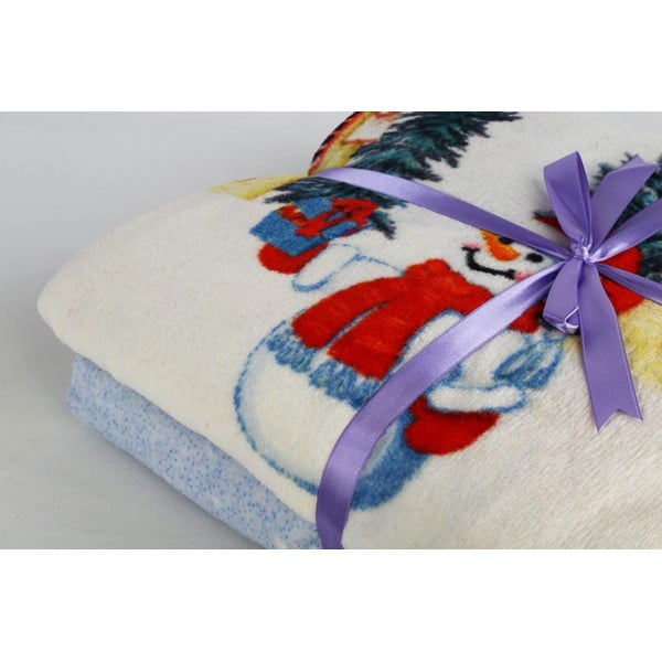 Jõulumotiividega puuvillaseguga tekk 150x200 cm - Mila Home-image-4